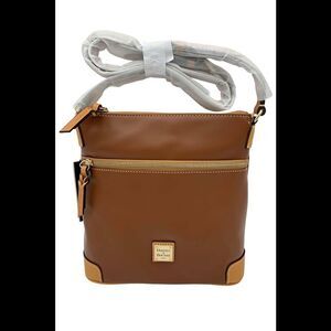 Dooney & Bourke Wexford Smooth Leather Crossbody Natural